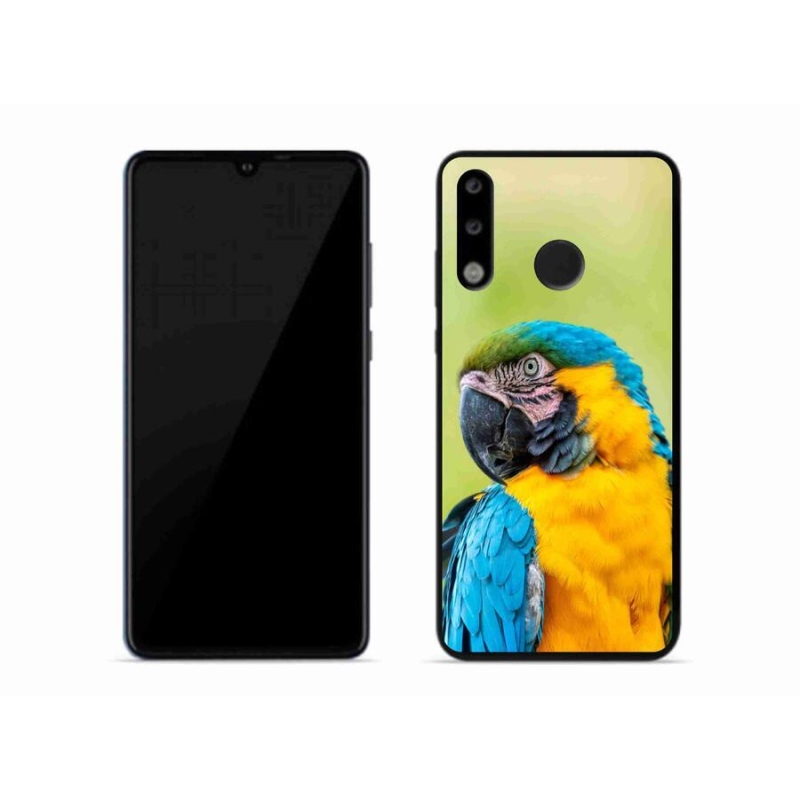 Gelový obal mmCase na mobil Huawei P30 Lite - papoušek ara 2