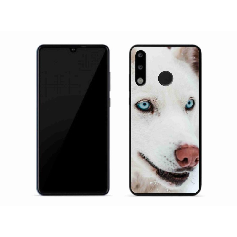 Gelový obal mmCase na mobil Huawei P30 Lite - psí pohled