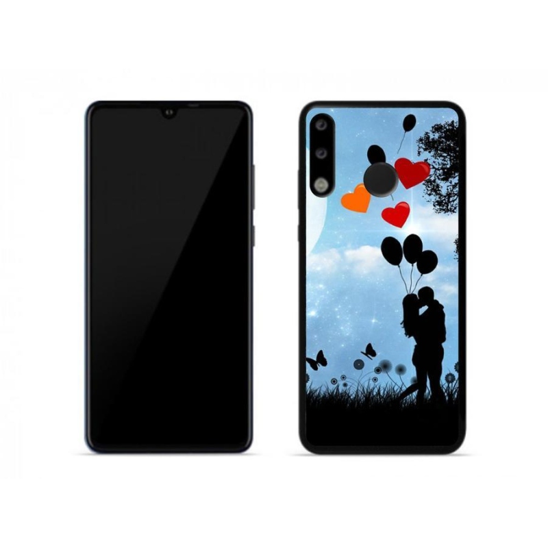 Gelový obal mmCase na mobil Huawei P30 Lite - zamilovaný pár