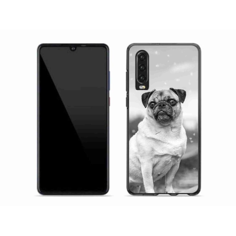 Gelový obal mmCase na mobil Huawei P30 - mops