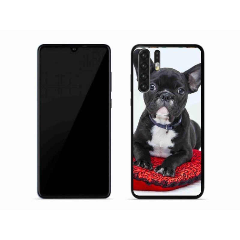 Gelový obal mmCase na mobil Huawei P30 Pro - buldok