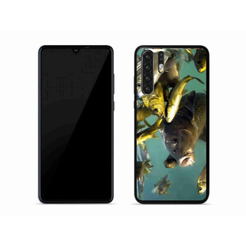 Gelový obal mmCase na mobil Huawei P30 Pro - hejno ryb