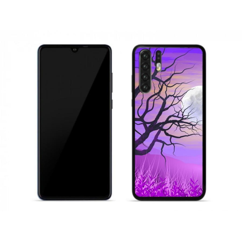 Gelový obal mmCase na mobil Huawei P30 Pro - kreslený opadaný strom