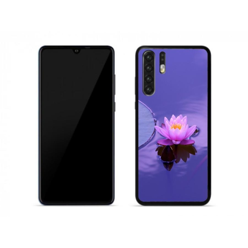 Gelový obal mmCase na mobil Huawei P30 Pro - květ na hladině