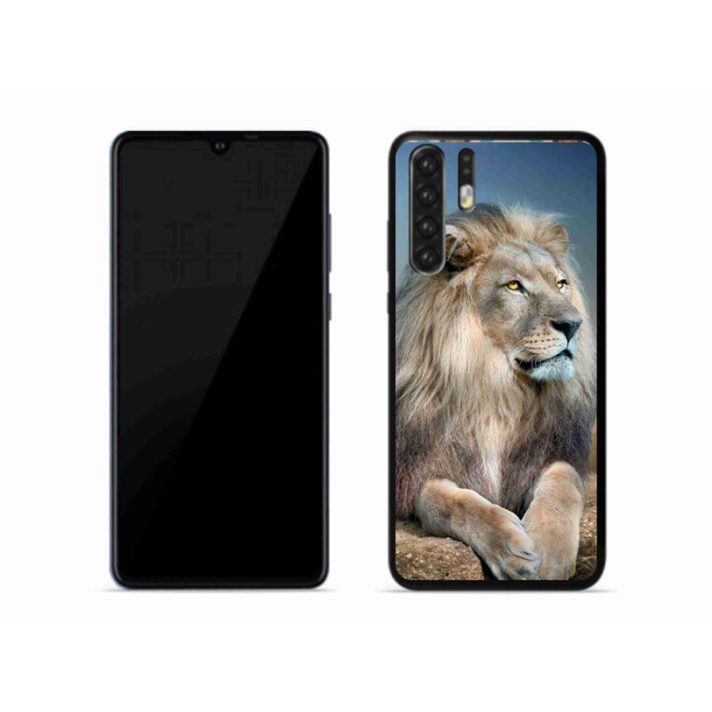 Gelový obal mmCase na mobil Huawei P30 Pro - lev 1