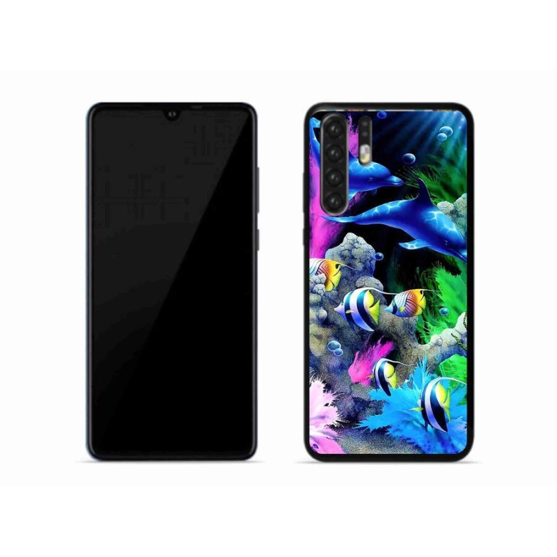Gelový obal mmCase na mobil Huawei P30 Pro - mořský svět