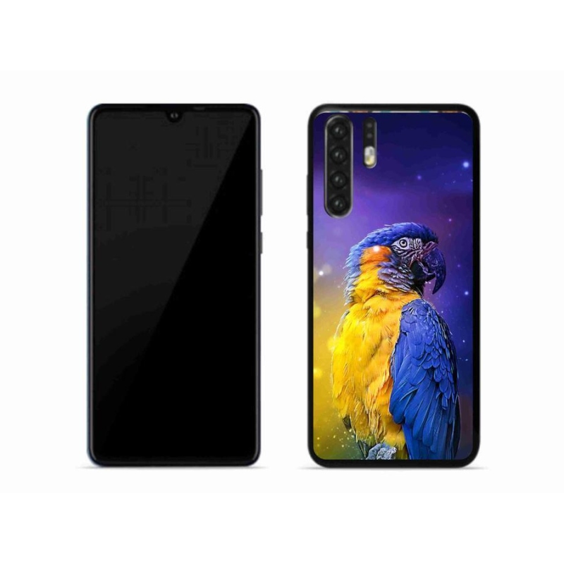 Gelový obal mmCase na mobil Huawei P30 Pro - papoušek ara 1