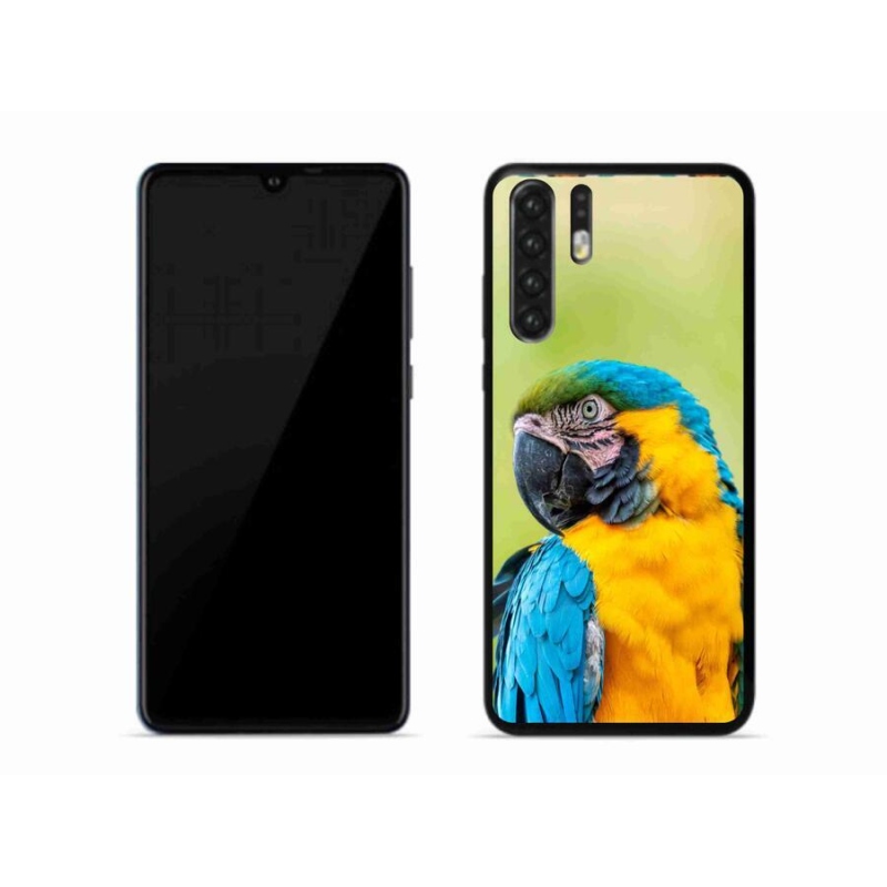 Gelový obal mmCase na mobil Huawei P30 Pro - papoušek ara 2