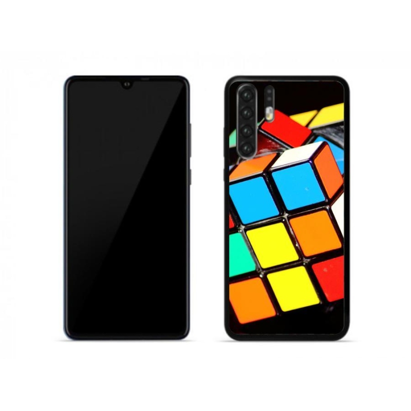 Gelový obal mmCase na mobil Huawei P30 Pro - rubikova kostka