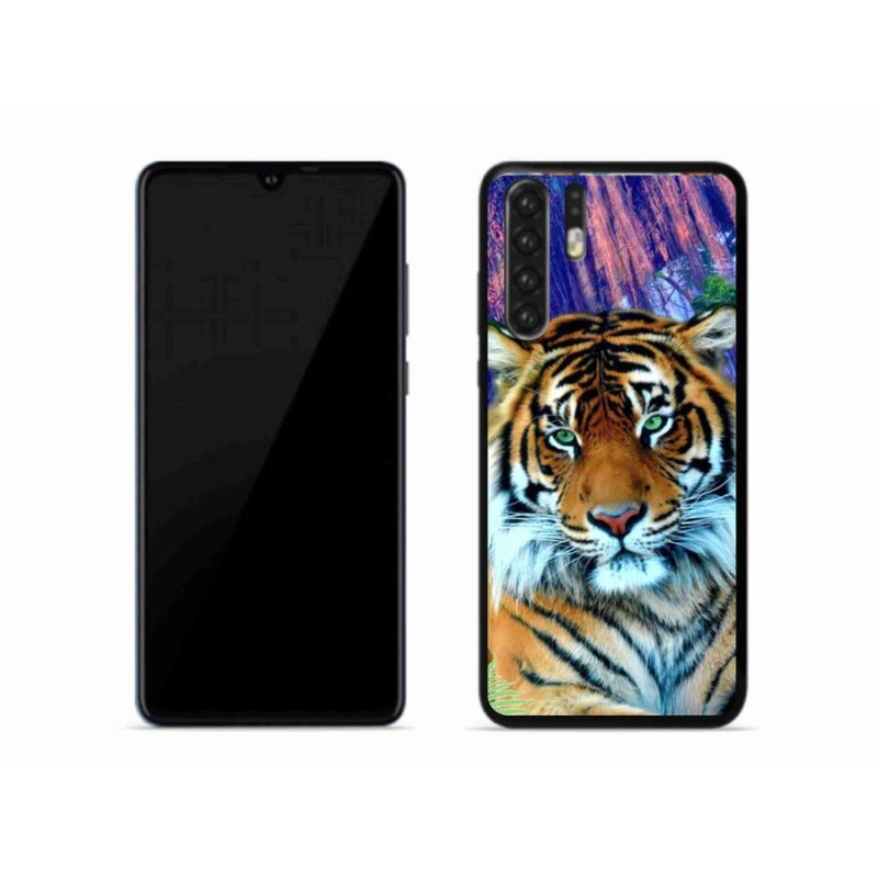 Gelový obal mmCase na mobil Huawei P30 Pro - tygr