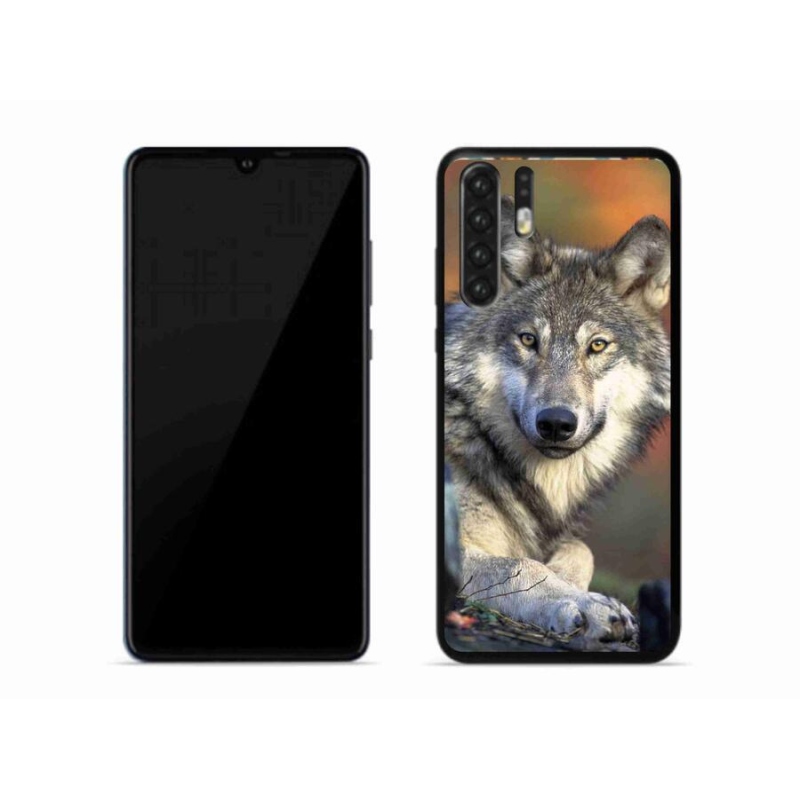 Gelový obal mmCase na mobil Huawei P30 Pro - vlk