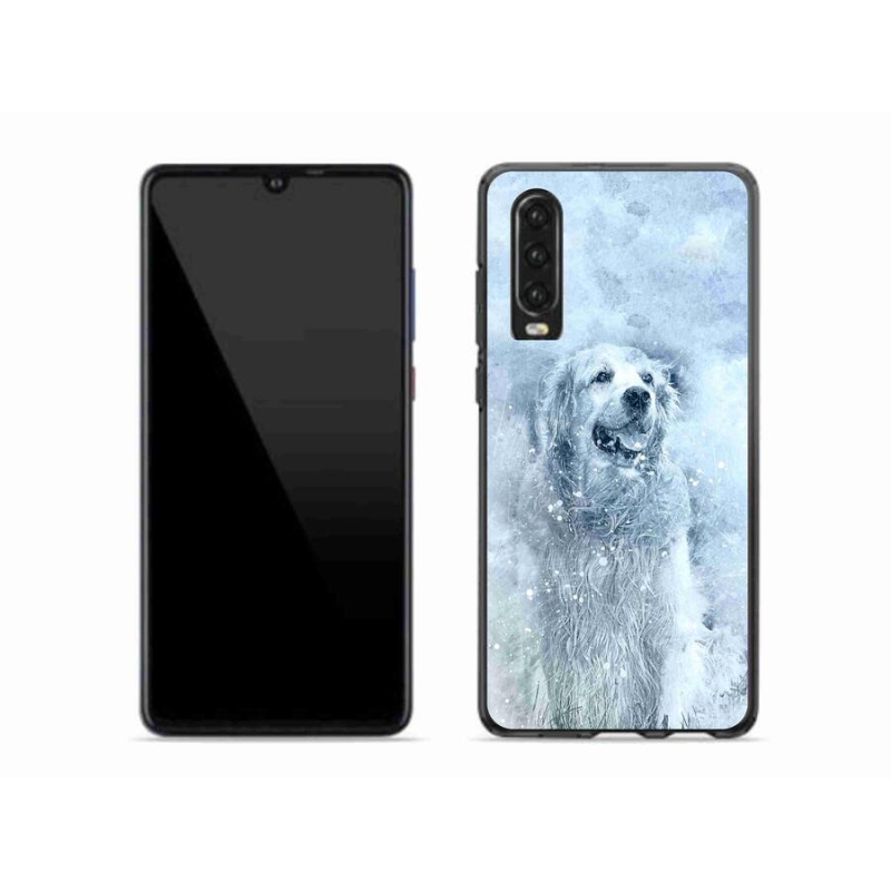 Gelový obal mmCase na mobil Huawei P30 - retrívr