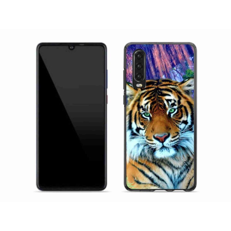 Gelový obal mmCase na mobil Huawei P30 - tygr