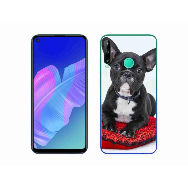 Gelový obal mmCase na mobil Huawei P40 Lite E - buldok