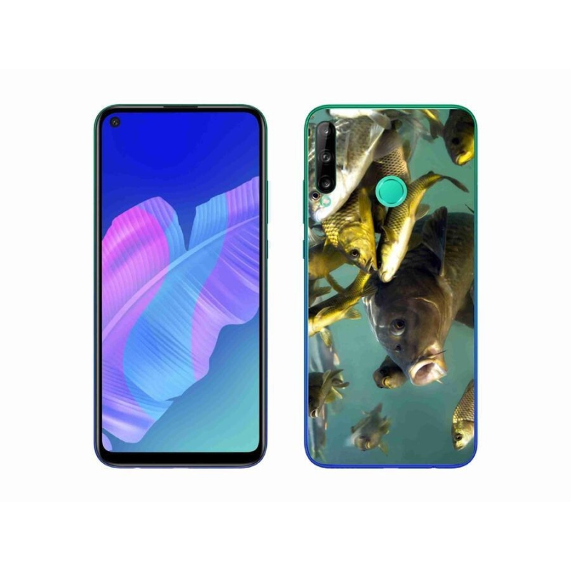 Gelový obal mmCase na mobil Huawei P40 Lite E - hejno ryb
