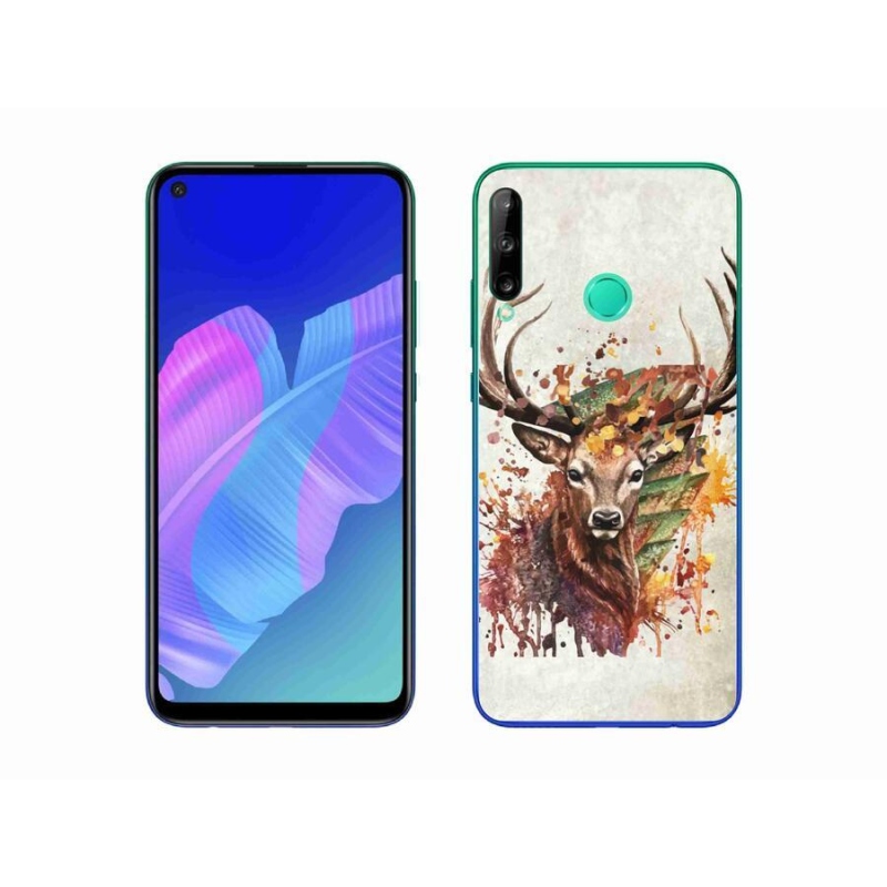Gelový obal mmCase na mobil Huawei P40 Lite E - jelen 1