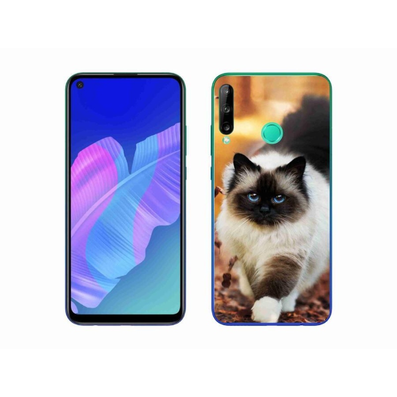Gelový obal mmCase na mobil Huawei P40 Lite E - kočka 1