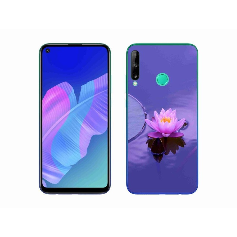 Gelový obal mmCase na mobil Huawei P40 Lite E - květ na hladině