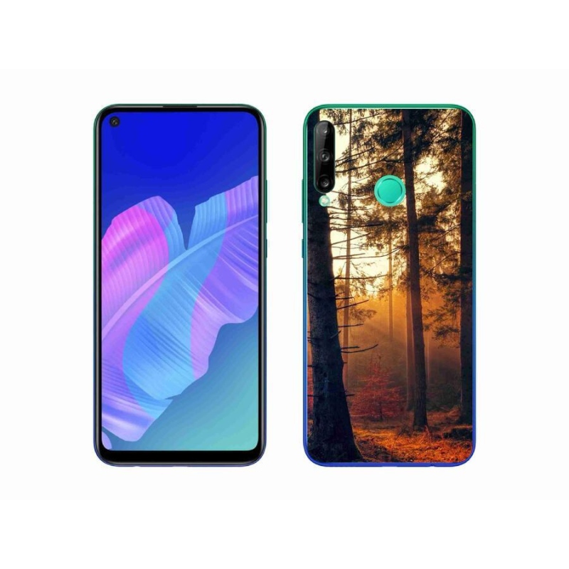 Gelový obal mmCase na mobil Huawei P40 Lite E - les