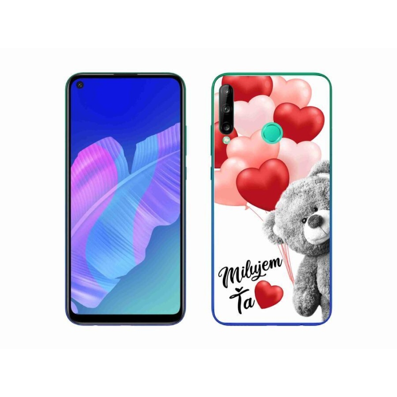Gelový obal mmCase na mobil Huawei P40 Lite E - milujem Ťa sk