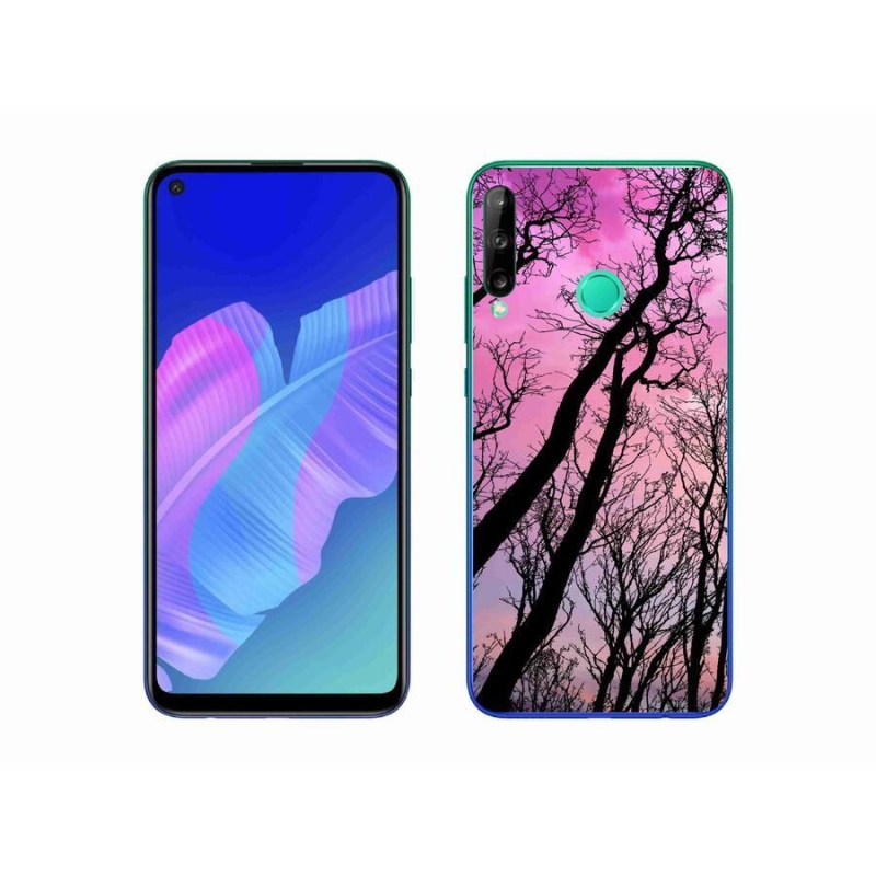 Gelový obal mmCase na mobil Huawei P40 Lite E - opadané stromy