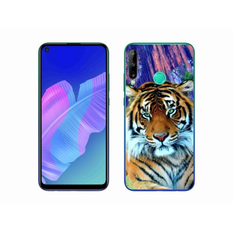 Gelový obal mmCase na mobil Huawei P40 Lite E - tygr