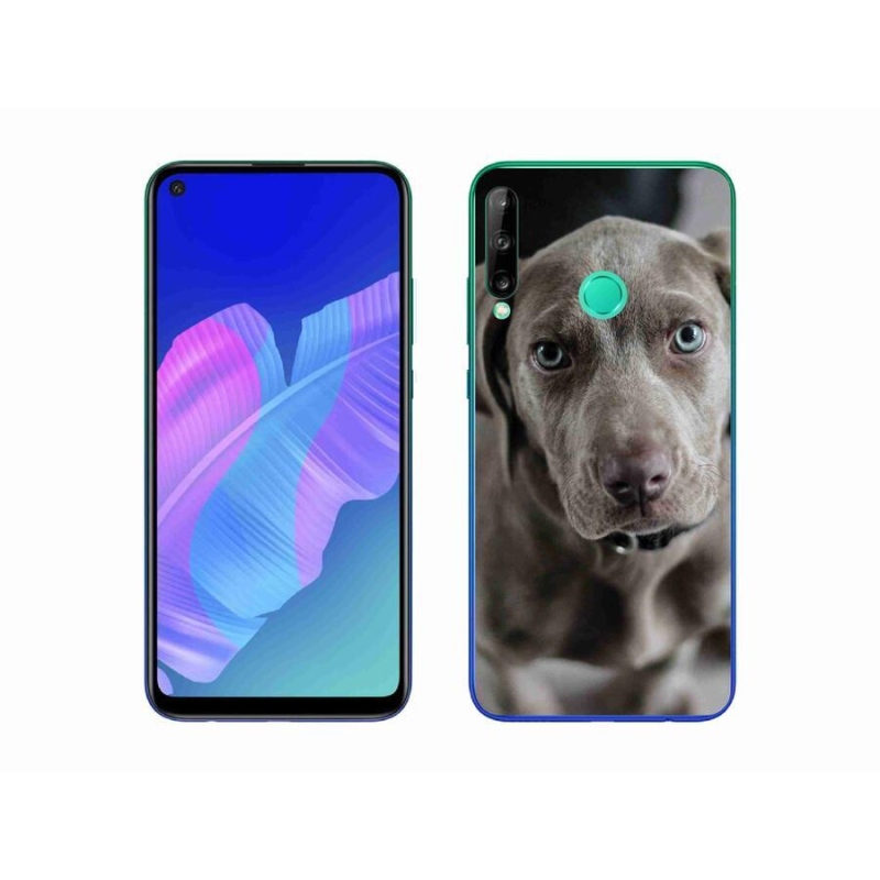 Gelový obal mmCase na mobil Huawei P40 Lite E - výmarský ohař