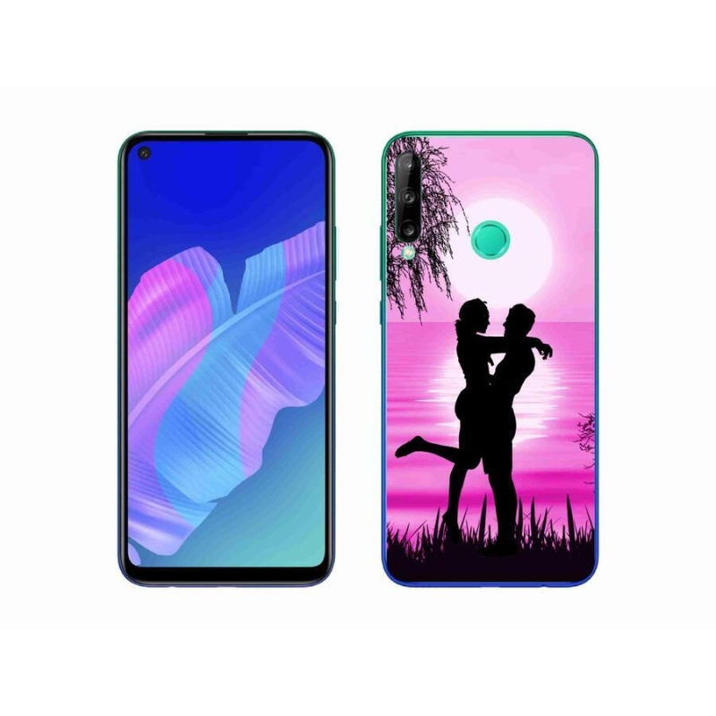 Gelový obal mmCase na mobil Huawei P40 Lite E - západ slunce
