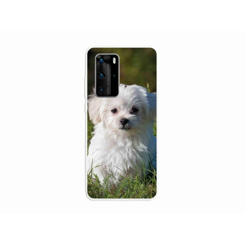 Gelový obal mmCase na mobil Huawei P40 Pro - bišonek
