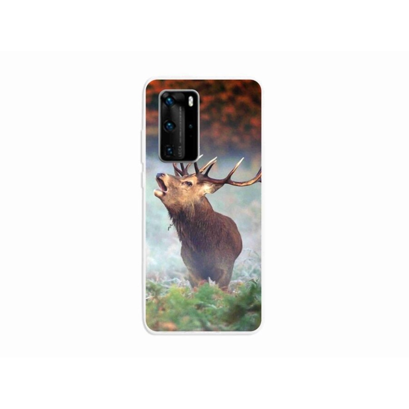 Gelový obal mmCase na mobil Huawei P40 Pro - jelen 2
