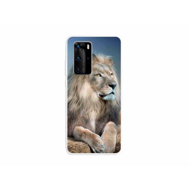 Gelový obal mmCase na mobil Huawei P40 Pro - lev 1