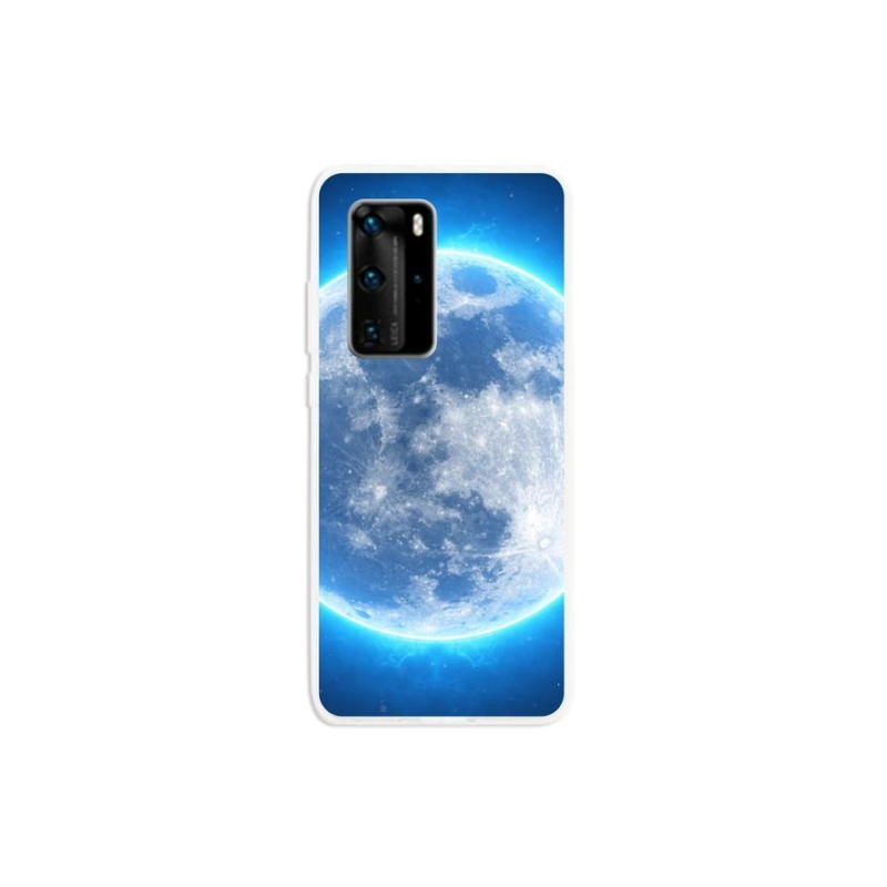 Gelový obal mmCase na mobil Huawei P40 Pro - zeměkoule