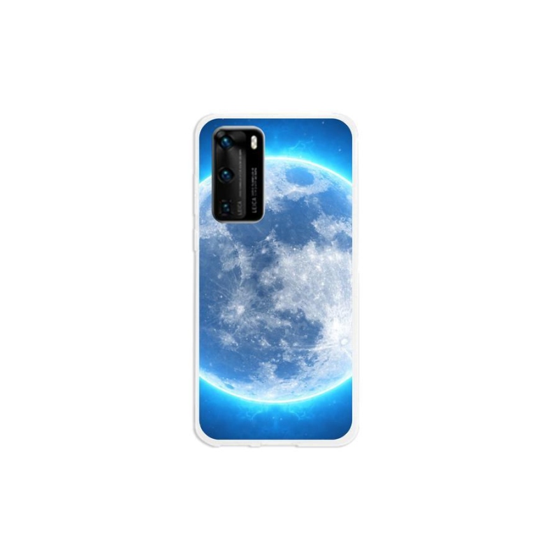 Gelový obal mmCase na mobil Huawei P40 - zeměkoule