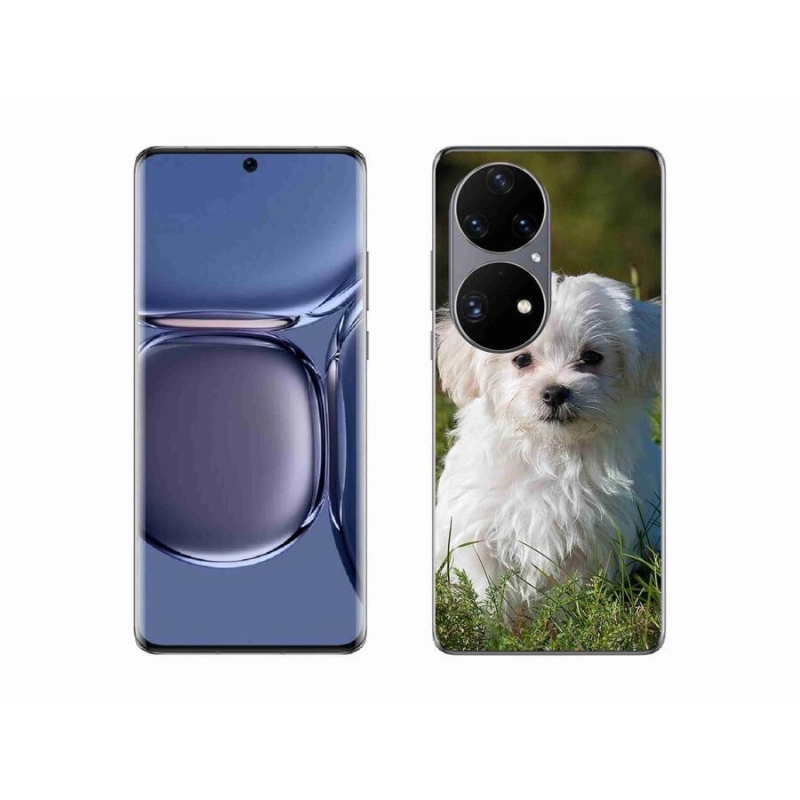 Gelový obal mmCase na mobil Huawei P50 Pro - bišonek
