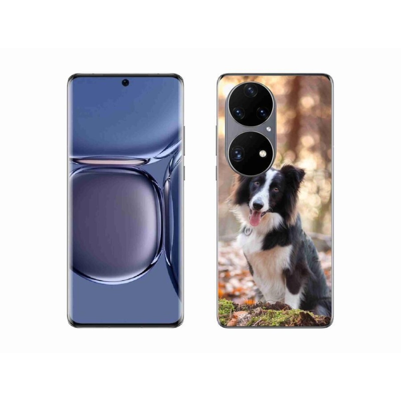 Gelový obal mmCase na mobil Huawei P50 Pro - border kolie 1