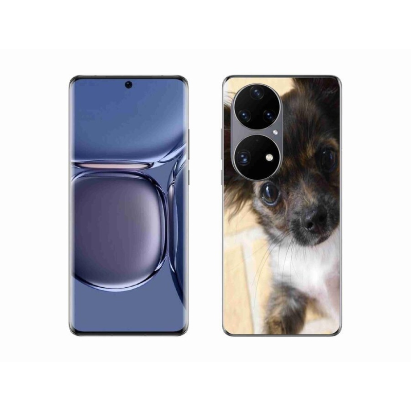 Gelový obal mmCase na mobil Huawei P50 Pro - čivava 2