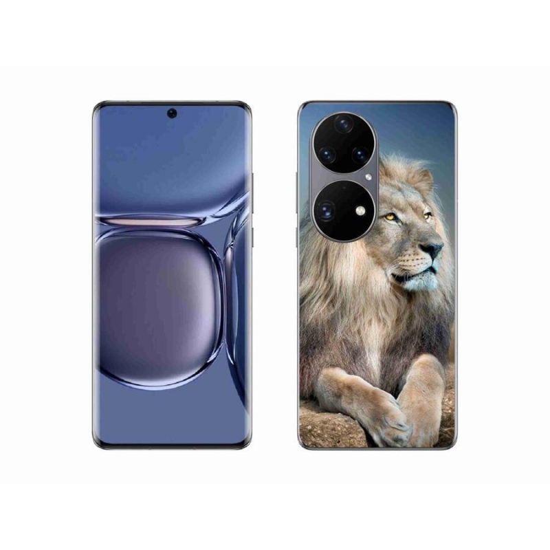 Gelový obal mmCase na mobil Huawei P50 Pro - lev 1