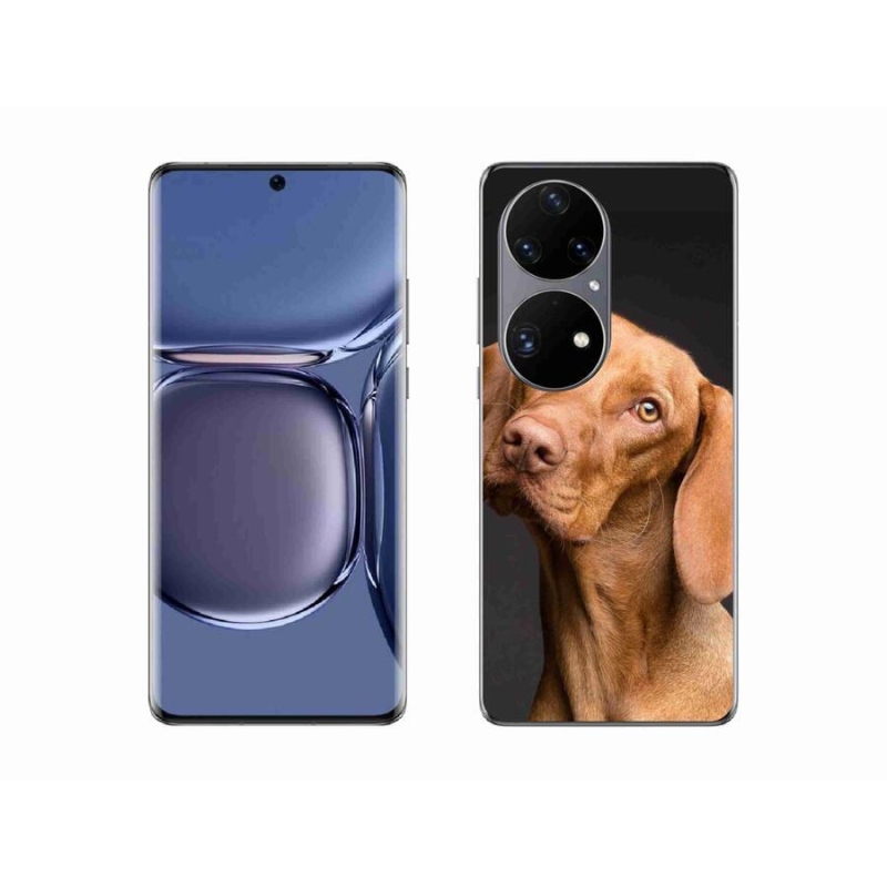Gelový obal mmCase na mobil Huawei P50 Pro - maďarský ohař