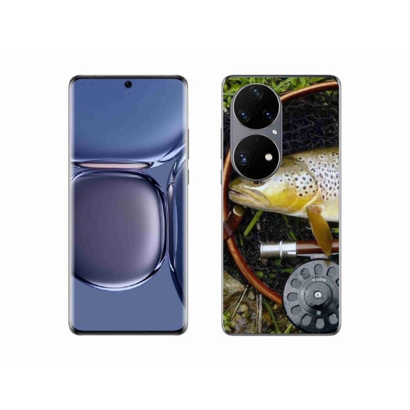 Gelový obal mmCase na mobil Huawei P50 Pro - pstruh 2