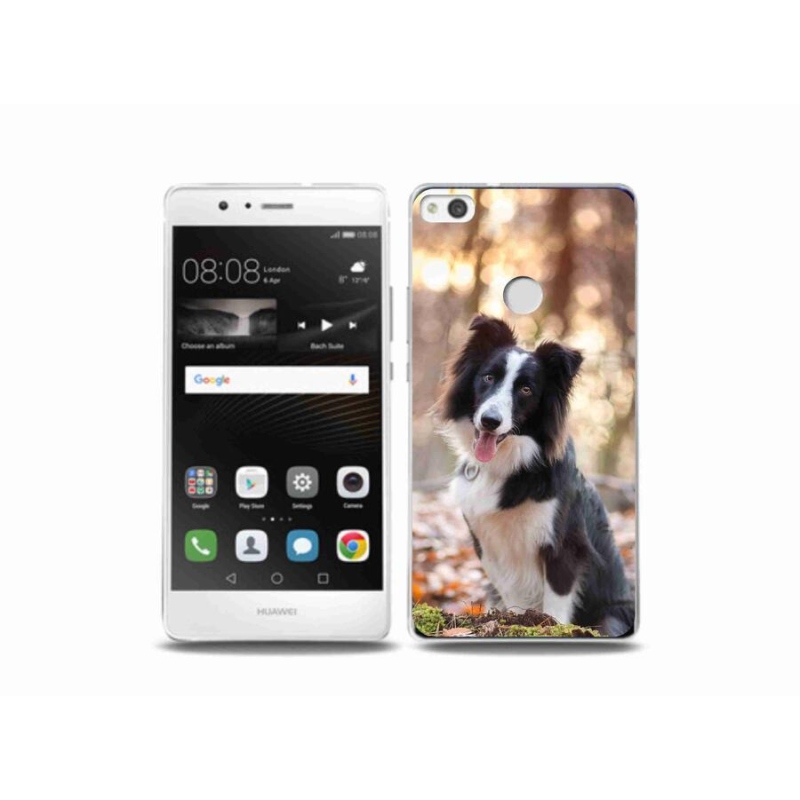 Gelový obal mmCase na mobil Huawei P9 Lite (2017) - border kolie 1