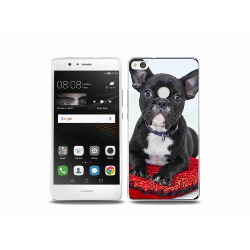 Gelový obal mmCase na mobil Huawei P9 Lite (2017) - buldok