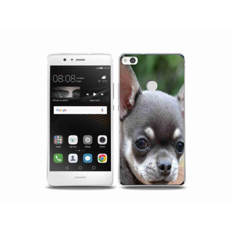 Gelový obal mmCase na mobil Huawei P9 Lite (2017) - čivava