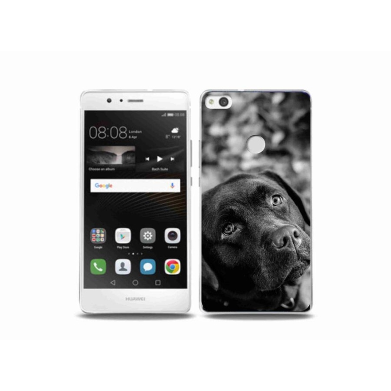 Gelový obal mmCase na mobil Huawei P9 Lite (2017) - labrador