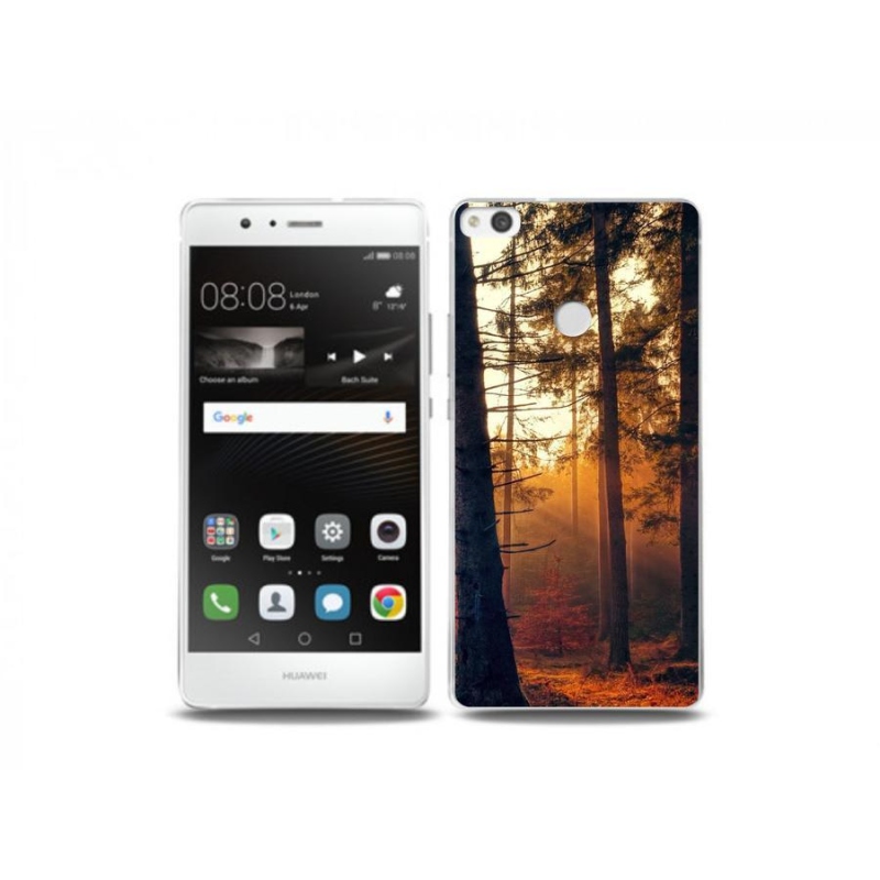 Gelový obal mmCase na mobil Huawei P9 Lite (2017) - les