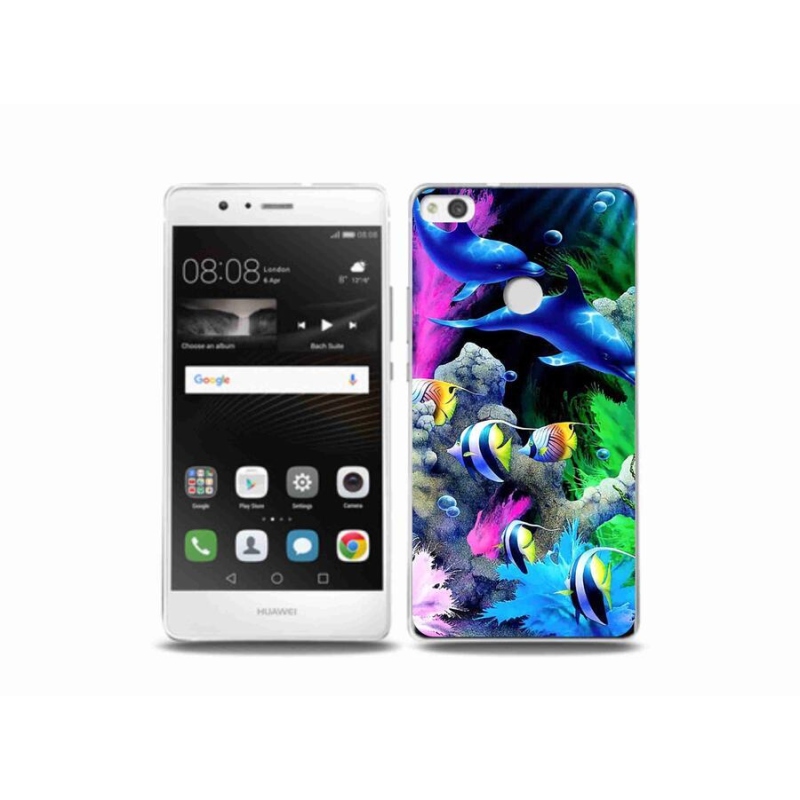 Gelový obal mmCase na mobil Huawei P9 Lite (2017) - mořský svět