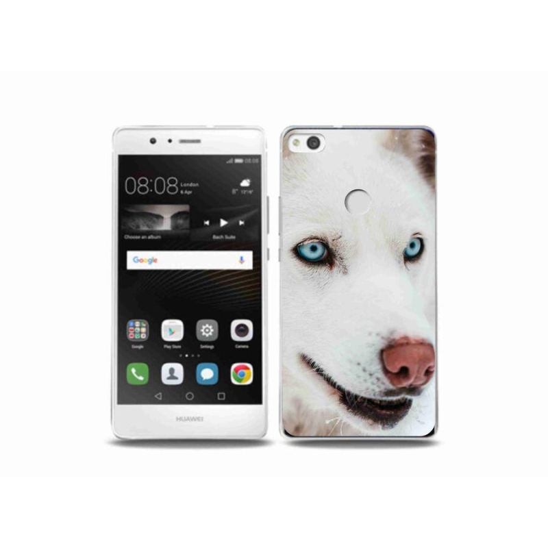 Gelový obal mmCase na mobil Huawei P9 Lite (2017) - psí pohled
