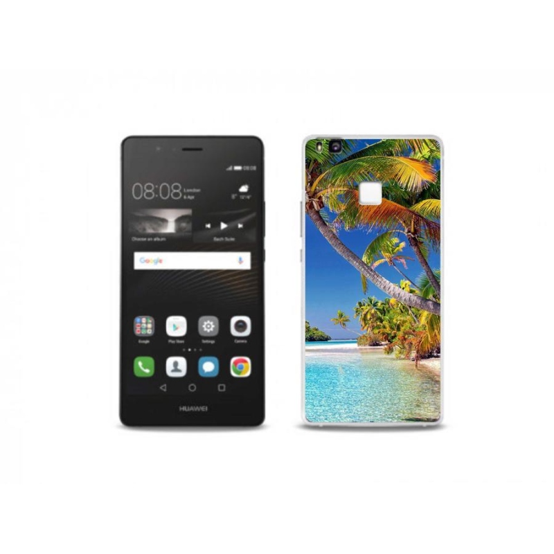 Gelový obal mmCase na mobil Huawei P9 Lite - mořská pláž