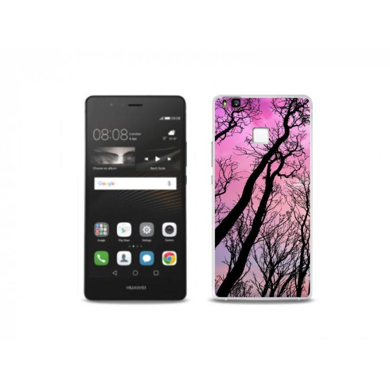 Gelový obal mmCase na mobil Huawei P9 Lite - opadané stromy