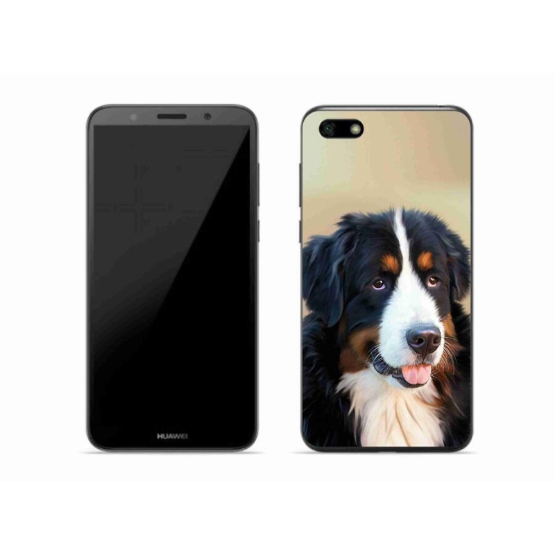 Gelový obal mmCase na mobil Huawei Y5 (2018) - bernský salašnický pes
