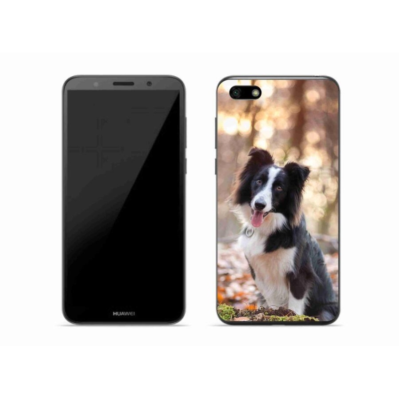 Gelový obal mmCase na mobil Huawei Y5 (2018) - border kolie 1
